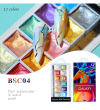 Set 12 Acuarele Pictura BSC04