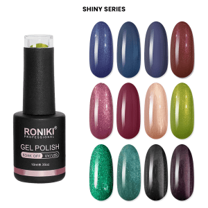 Set 12 Oje Semipermanente Roniki 10ml – Shiny Series