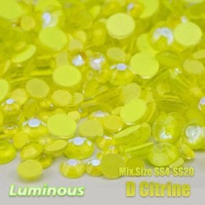 Set 180 Cristale Fluorescente unghii, CRS02
