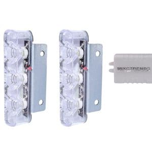 Set 2 Bucati 3 Leduri 6W Lumini Avertizare, Stroboscop Pentru Autoturisme si Motociclete