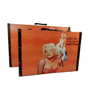 Set 2 Cutii Bijuterii tip servieta – Marilyn Monroe – WZ4211