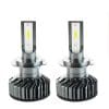 Set 2 LED-uri Auto Techstar® P1, H7, 36w, 4000 Lumeni, 6500K, AUTO, 12-24 Volti, DOB, Canbus, Miez Cupru, Radiator Aluminiu