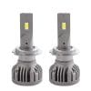 Set 2 LED-uri Auto Techstar® P16, H7, 75w, 10000 Lumeni, 6500K, AUTO, 12-24 Volti, CSP, Canbus, Miez Cupru, Radiator Aluminiu