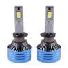 Set 2 LED-uri Auto Techstar® P41, H1, 100w, 16000 Lumeni, 6500K, AUTO, 12-24 Volti, CSP, Canbus, Miez Cupru, Radiator Aluminiu