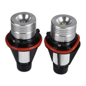 Set 2 LED-uri Marker Techstar® Angel Eyes, 5W, BMW E39,E61,E63,E65,X5, 6500K, Aluminiu