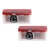 Set 2X Holograme LED cu LOGO MERCEDES BENZ pentru Portiere