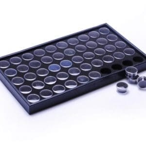 Set cutie cu 50 de butoiase pentru depozitare