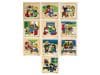 Set de 10 puzzle-uri din lemn – Ne jucăm împreună