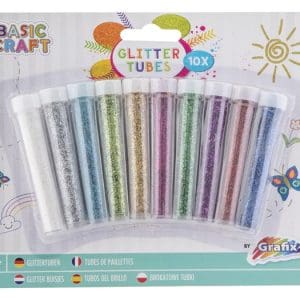 Set de 10 tuburi cu sclipici, 6 g