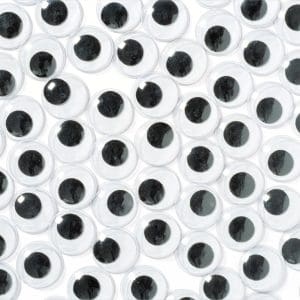 Set 100 ochi mobili mari, diametru 22 mm