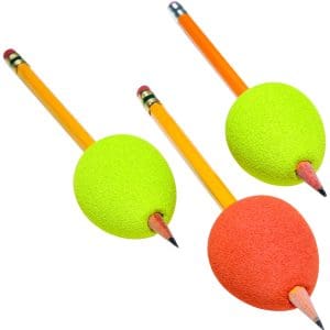 Set de 3 accesorii din cauciuc pentru pentru corectarea poziției de scriere