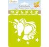 Set de 6 șabloane asortate – Unicorni