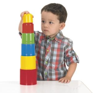 Set de 9 cupe stivuibile