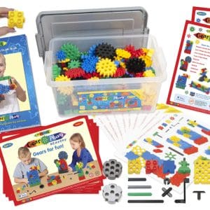 Set de construcție Gearphun Starter cu 400 de piese