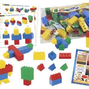 Set de construcție pentru preșcolari cu 80 de piese