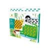 Set de țesut cu panglici – 3 animale: crocodil, zebră și tigru