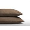 Set husa perne Katoenen, 60 x 70 cm, maro