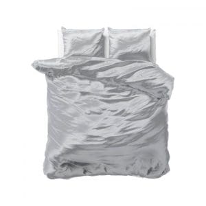 Set lenjerie de pat dubla Beauty Skin, 200×220 cm, gri