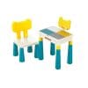 Set masa plus scaun, pentru caramizi constructie, Lele Brother