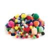 Set pom -pom multicolor – 300 de piese