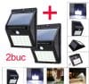 Set 2 bucati Lampa cu LED Incarcare Solara si Senzori de Miscare 20 Leduri