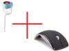 Set Promo Mouse Wireless Pliabil M1 + Umidificator Aer Auto BC22 cu Usb