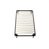 Set somiera demontabila, cu 6 picioare H20 si lamele din plop, 120×200 cm