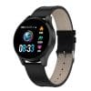 Ceas Smartwatch Techstar® Q9, Bluetooth 4.0, Waterproof IP65, IPS Touch HD, Potrivit Fitness, Android, iOS, Negru