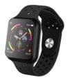 Smartwatch Techstar® Sport F9 Negru Waterproof IP67 Functie Bluetooth, Ecran 1.3 inch Conectare Android si IoS