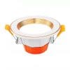 Spot LED Techstar® ST2, Alb-Auriu, Putere 5W, Culoare Alb Rece, 6500K, Diametru 10cm, CRI 80+