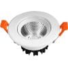 Spot LED Techstar® THD, Alb, Putere 5W, Culoare Lumina 4000K, CRI 80+, Radiator Aluminiu
