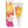 Spray Bio Protecție Solară Bebe și Copii FPS 50+, 100ml – ey! | Eco Cosmetics