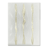 Sticker decor unghii autoadeziv CB 090 Gold-White