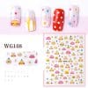 Stiker autoadeziv 12*8cm -WG108