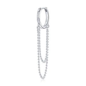 CERCEL Stylish Double Chain Hoops