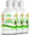 Pachet 3 x Super Kids Multivitamine Lichide pt Copii cu 30 Ingrediente, 500 ml | Swedish Nutra