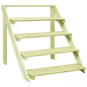 Suport de plante, 80 x 80 x 80 cm, lemn de pin tratat