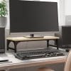 Suport pentru monitor, stejar sonoma, 55x23x14 cm lemn compozit
