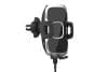 Suport telefon auto smart cu incarcare wireless fast charge si fixare in grila de ventilatie