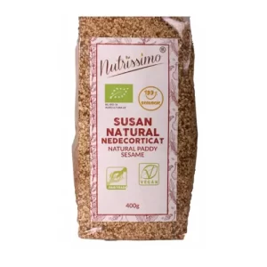 Susan natural nedecorticat ECO, 400g | Nutrissimo