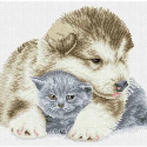 Tablou cu diamante – Prietenie, 33 x 41 cm