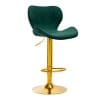 Taburet De Bar Qs-B15 Verde Velvet