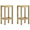 Taburete de bar de grădină, 2 buc., lemn de pin tratat