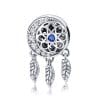 Talisman din argint Blue Dream Catcher