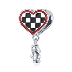 Talisman din argint Chess Love
