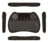 Tastatura Wireless Techstar® H9 Iluminata ALB 3 Nivele , QWERTY, Plug&Play