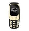Telefon Mobil Mini GSM, Dual SIM, Bluetooth, Ecran OLED, Model Clasic, Baterie 380mAh,BM10, Negru