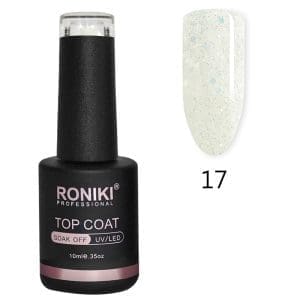 Top Coat Pearl Roniki 10ml Cod 17