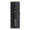 Transmitator receptor portabil 3 in 1 Techstar® OT16, Compatibil Bluetooth 5.0, Reincarcabil, USB, AUX 3.5 mm, TV, PC, Auto, Negru