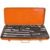 Trusa chei tubulare cu accesorii Evotools 609034, 4-32 mm, valiza metalica, 52 piese